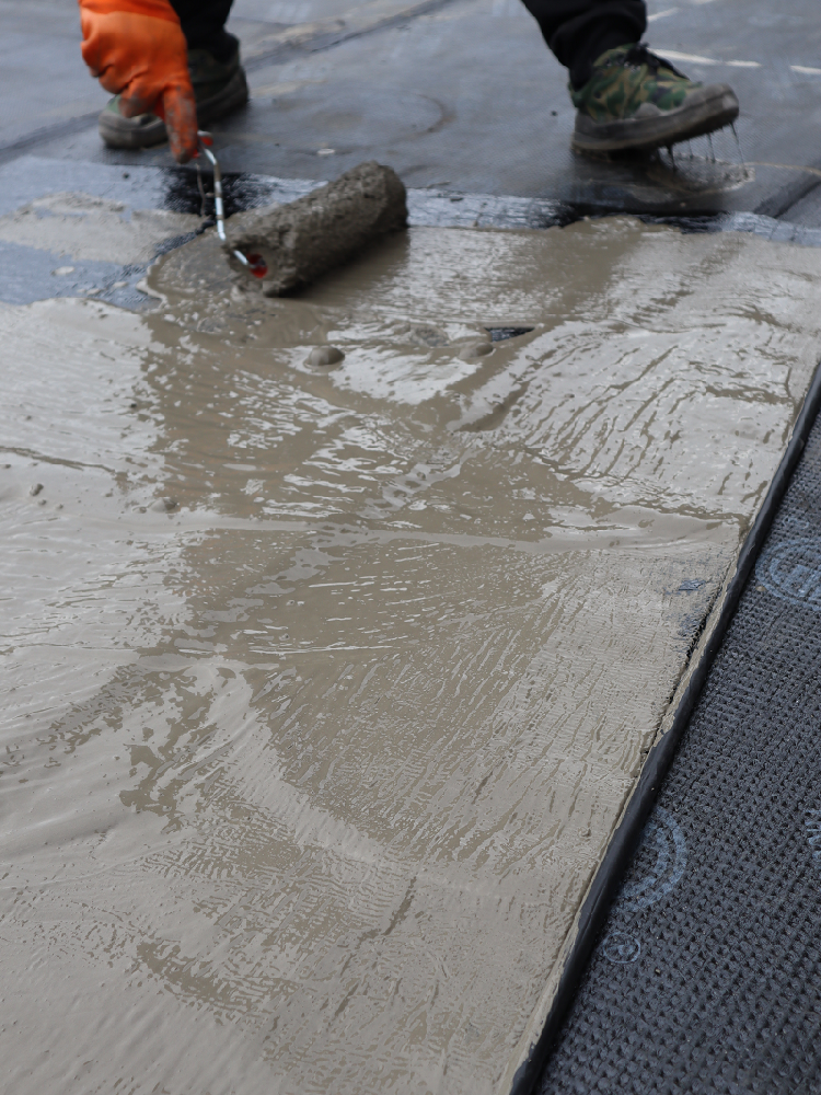 防水卷材湿铺施工工艺及注意事项